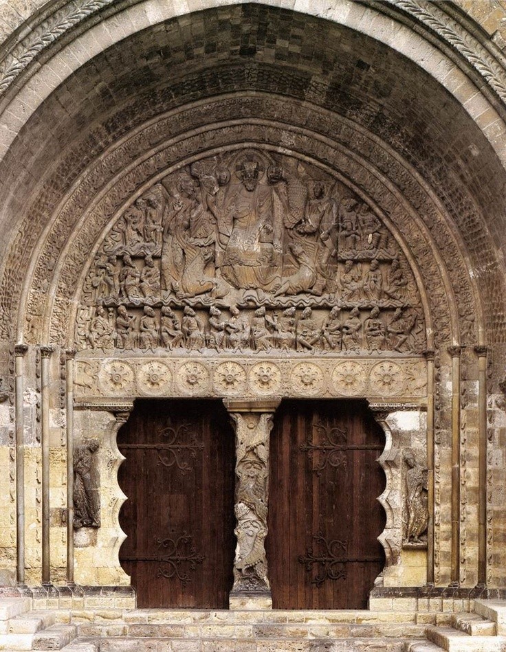 Photo:  South portal of Saint